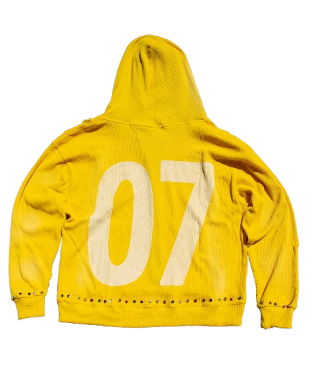 UNYIELD PAPERCHASIN ZIP UP "YELLOW"
