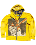 UNYIELD PAPERCHASIN ZIP UP "YELLOW"